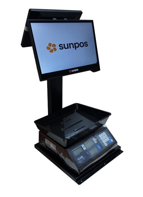 15.6"V İ5 8 GB RAM 256 GB DİSK ONLINE ÇİFT EKRAN SUNPOS TERAZİPOS TPC 1021V